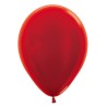 R12 515 Balon okrągły 12" metalik czerwony