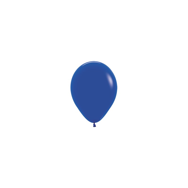 R10 041 Balon okrągły 10"  królewski błękit