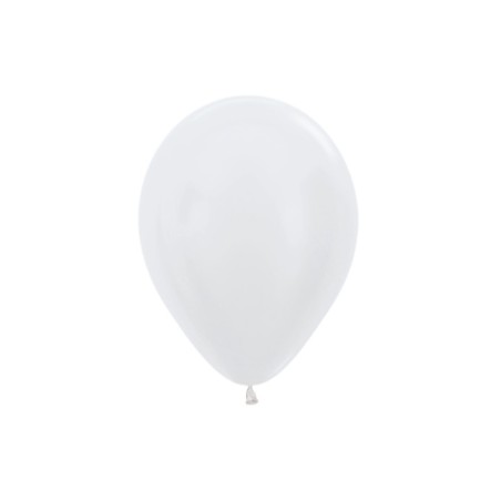 R10 405 Balon okrągły 10" perłowy biały