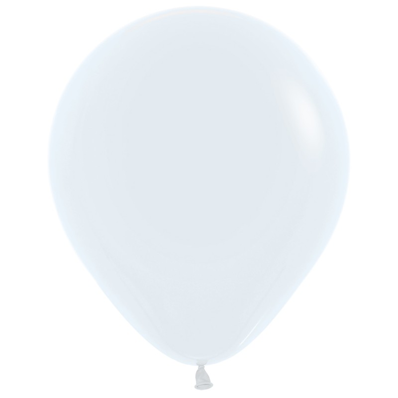R18 005 Balon okrągły 18"  biały