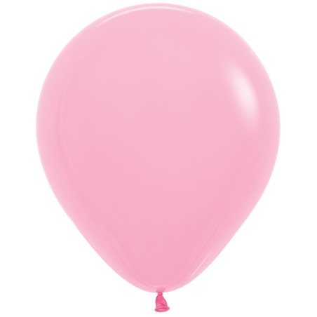 R18 009 Balon okrągły 18" różowy