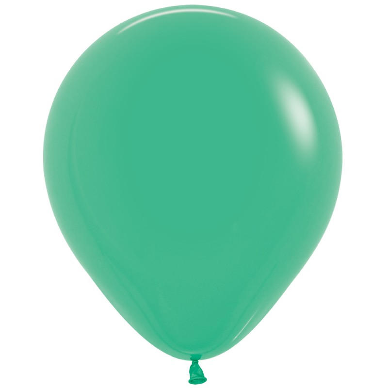 R18 030 Balon okrągły 18"  zielony