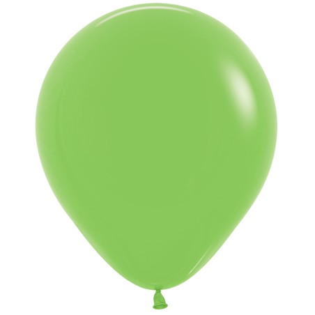 R18 031 Balon okrągły 18"  limonka