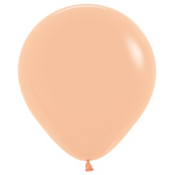 R18 060 Balon okrągły 18"  brzoskwiniowy róż