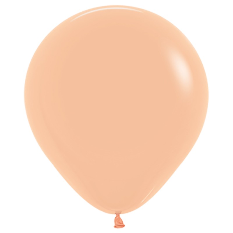 R18 060 Balon okrągły 18"  brzoskwiniowy róż