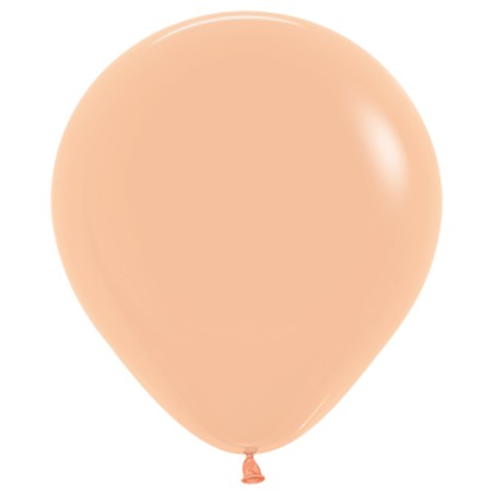 R18 060 Balon okrągły 18"  brzoskwiniowy róż