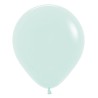 R18 630 Balon okrągły 18" pastel mat zielony