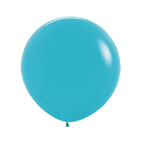 R24 038 Balon okrągły 24"  karaibski błękit