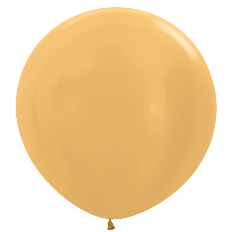 R36 570S Balon kulisty 36" metalik złoty