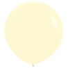 R36 620S Balon kulisty 36" pastel mat żółty