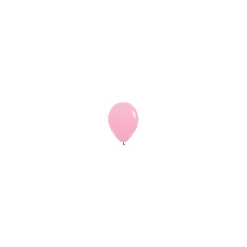 R5 009 Balon okrągły 5" różowy (Bubblegum Pink)