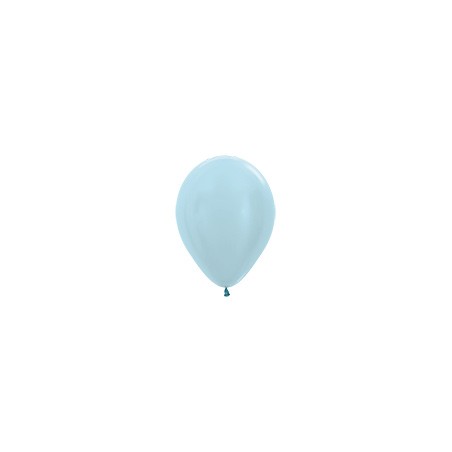 R5 440 Balon okrągły 5" perłowy niebieski (Pearl Blue)