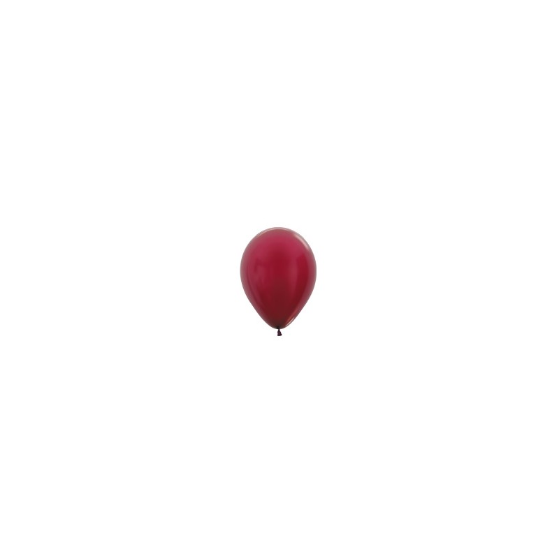 R5 518 Balon okrągły 5" metalik burgund (Metallic Burgundy)