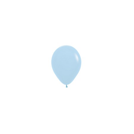R5 640 Balon okrągły 5" pastelowy matowy niebieski (Pastel Matte Blue)