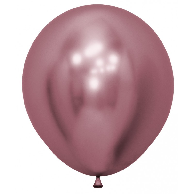 R18 909 Balon okrągły 18" reflex różowy