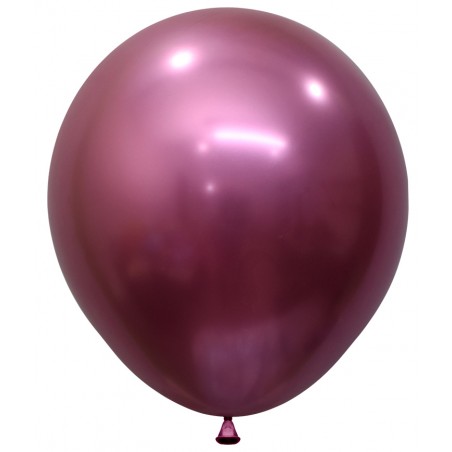 R18 912 Balon okrągły 18" reflex fuksja
