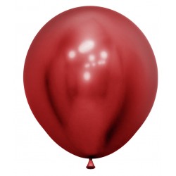 R18 915 Balon okrągły 18" reflex czerwony