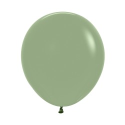 R18 027 Balon okrągły 18" eukaliptus