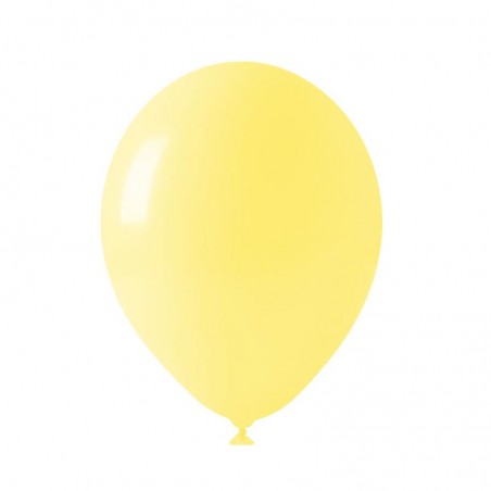 EVP 210 balon lateksowy okrągły 11" pastelowy żółty