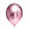 EVP 735 balon lateksowy okrągły 11" chrom różowe srebro