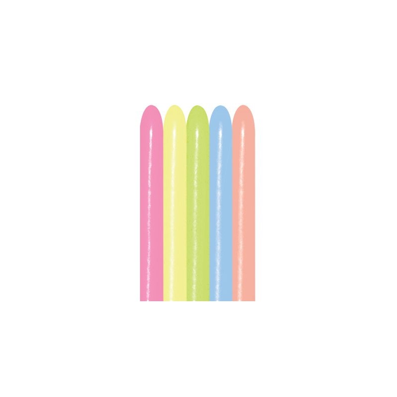 260 200 Balon do modelowania Mod260 Neon Mix