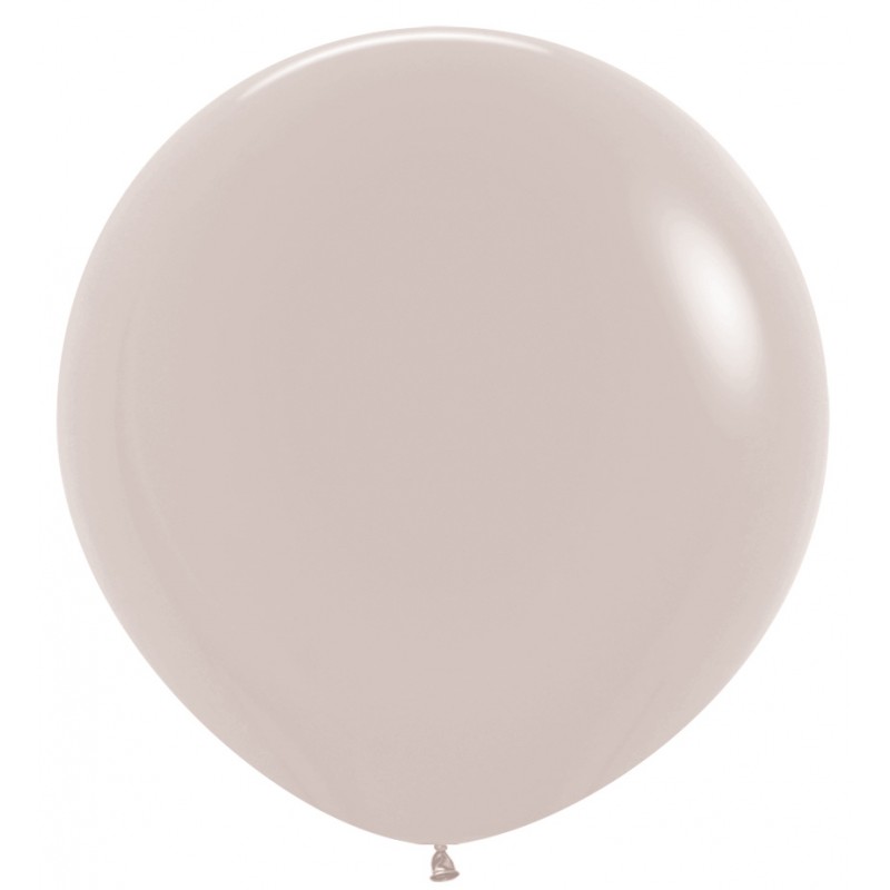 R24 071 Balon okrągły 24" biały piasek (White Sand)