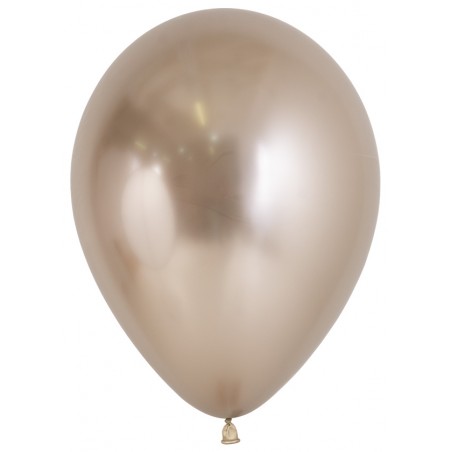 R12 971 Balon okrągły 12" reflex szampan