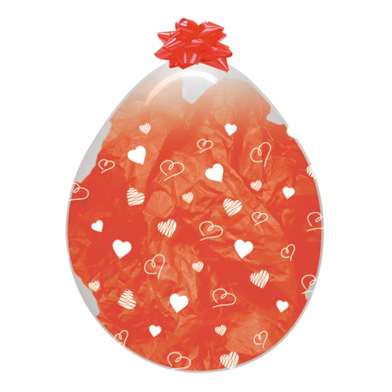 Balon 18" w serca do stuffera