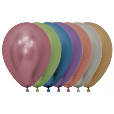 R12 900S Balon okrągły 12" reflex MIX