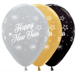Balon z nadrukiem Happy New Year