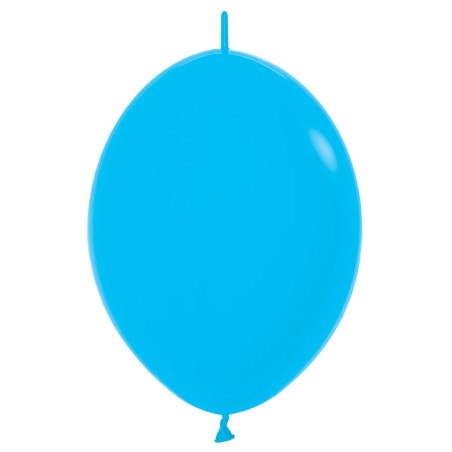 LOL12 040 Balon z łącznikiem 12" niebieski