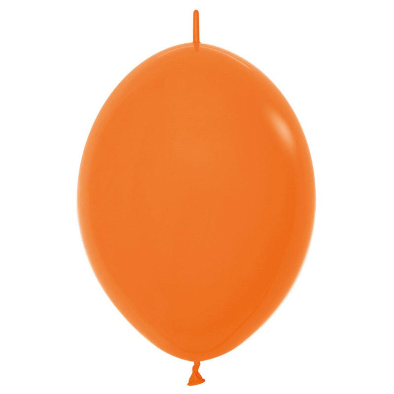 Balon z łącznikiem 12 pomarańczowy Sempertex