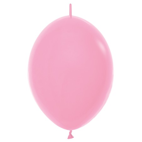 LOL12 009 Balon z łącznikiem 12" różowy