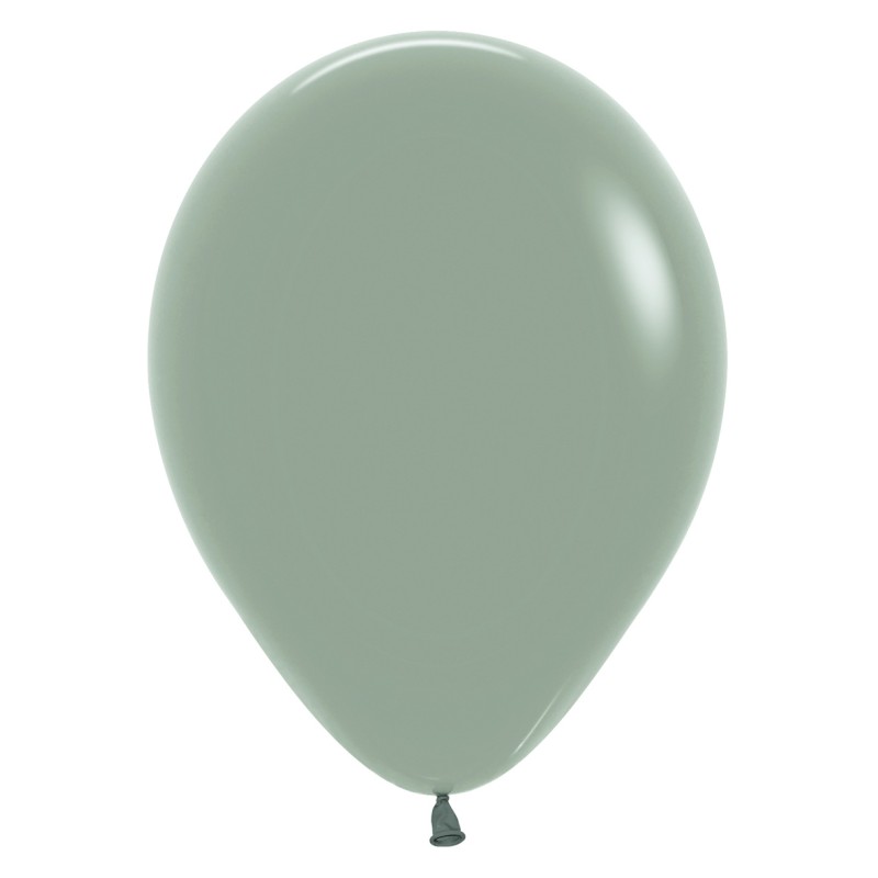 R12 127 Balon okrągły 12" pastel dusk laurowa zieleń