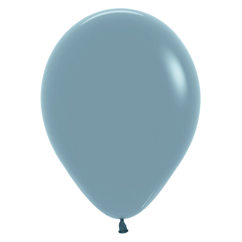 R12 140 Balon okrągły 12" pastel dusk niebieski