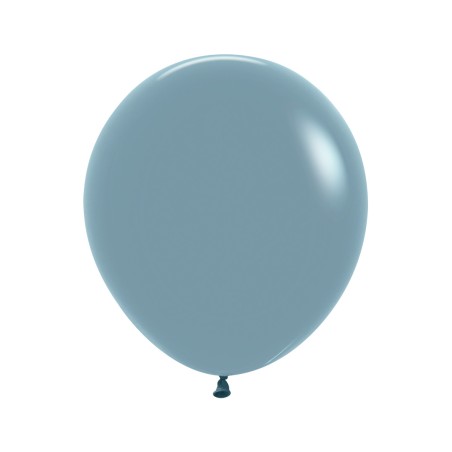 R18 140 Balon okrągły 18" pastel dusk niebieski