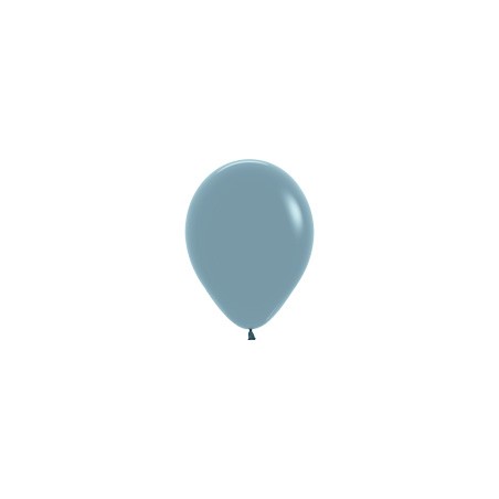 R5 140 Balon okrągły 5" pastel dusk niebieski (Pastel Dusk Blue)