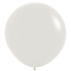 R24 107 Balon okrągły 24" pastel dusk kremowy