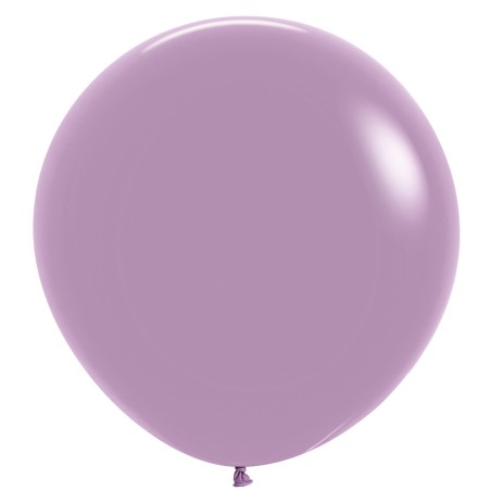 R24 150 Balon okrągły 24" pastel dusk lawendowy