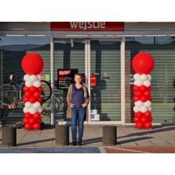 Kolumna balonowa prosta