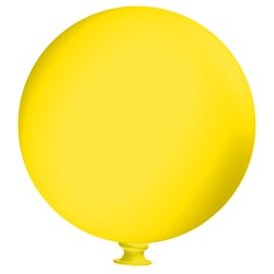 Balon gigant 100" żółty