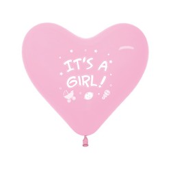HRT12 GIRL Balon serce 12"...