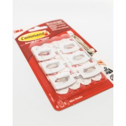 Command haczyk samoprzylepny biały