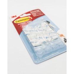 Command haczyk samoprzylepny transparentny