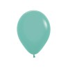R9 037 Balon okrągły 9" akwamaryna (Aquamarine)