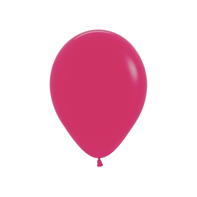 R9 014 Balon okrągły 9" malinowy (Raspberry)