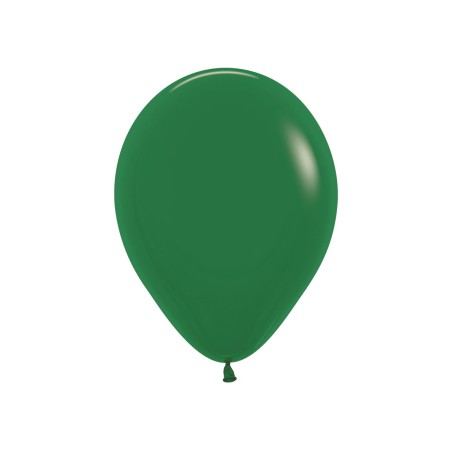 R9 032 Balon okrągły 9"  leśna zieleń (Forest Green)
