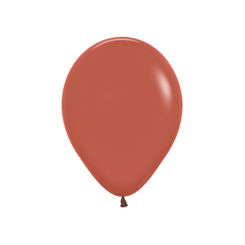 R9 072 Balon okrągły 9" terakota (Terracotta)
