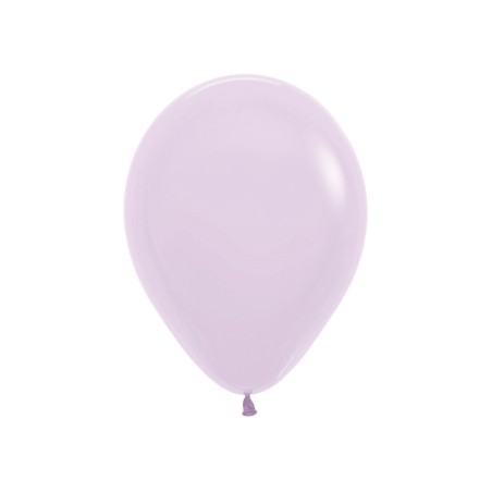 R9 650 Balon okrągły 9" pastelowy matowy lila (Pastel Matte Lilac)
