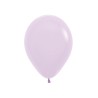 R9 650 Balon okrągły 9" pastelowy matowy lila (Pastel Matte Lilac)